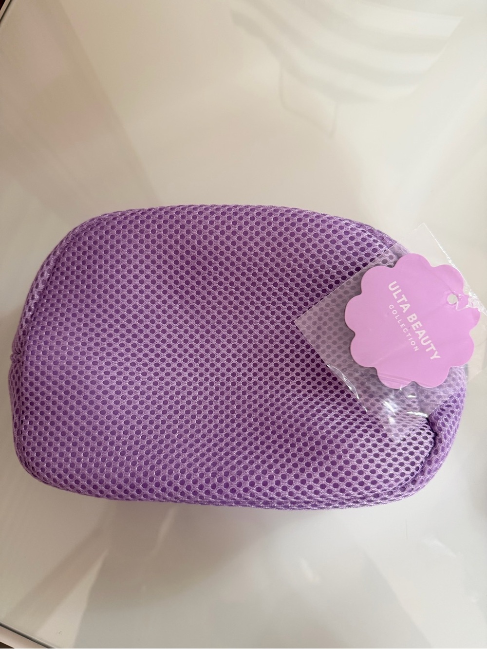Ulta Beauty Lavender Mesh Toiletry Pouch